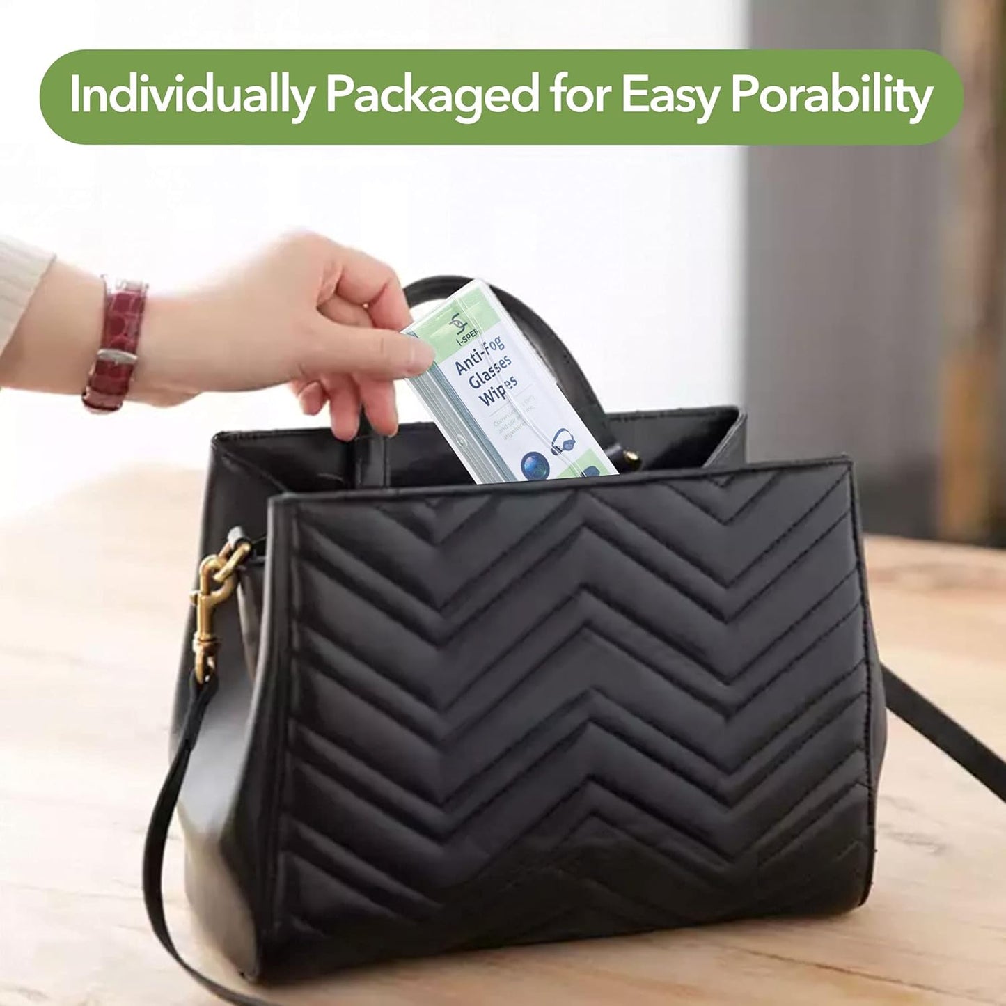 250 Count Anti Fog Lens Wipes for Eyeglasses, Pre-Moistened Individual Wrapped Glasses Wipe Lens Cleaner, with a Carrying Box, Defogging Screen Wipes for Eyeglasses, Sunglass, Goggles, Camera Lens