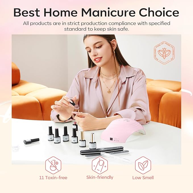 modelones Cat Eye Gel Nail Polish 6 Colors Nude Pink Brown Purple Cat Eye Nail Polish Glitter Semi-transparent Holographic 9D With Magnet Pastel All Seasons Soak Off Led Nail Art DIY Salon Gifts