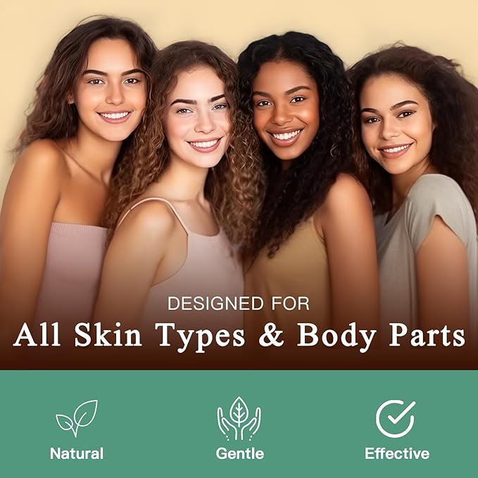 Wax Beads for Hair Removal, Bouvetan 1.3Lb/21oz Hard Wax Beans for Brazilian Waxing, Hard Wax for Eyebrow, Face, Bikini, Legs, Arms for Women Men Hair Removal with 10pcs Spatulas, 6 Packs