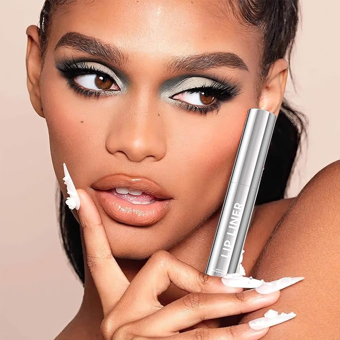 Peel Off Lip Liner Stain - Non-Stick Cup Lip Comfortable Vivid Color Peel Lip Stain Transfer-Proof & Long - Wear, Create Beauty & Charming Lip Makeup For All Skin Types with All-Day (#02 Cocoa)