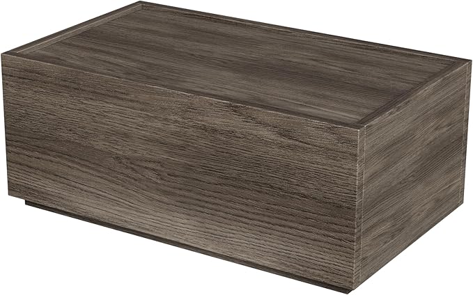 Modern Nightstand Stackable Storage Drawers, Modular Bedroom Furniture Set - Storage Cabinet, Bedside Table, Sofa End Table for Bedroom Living Room Hallway Entryway Walnut Large