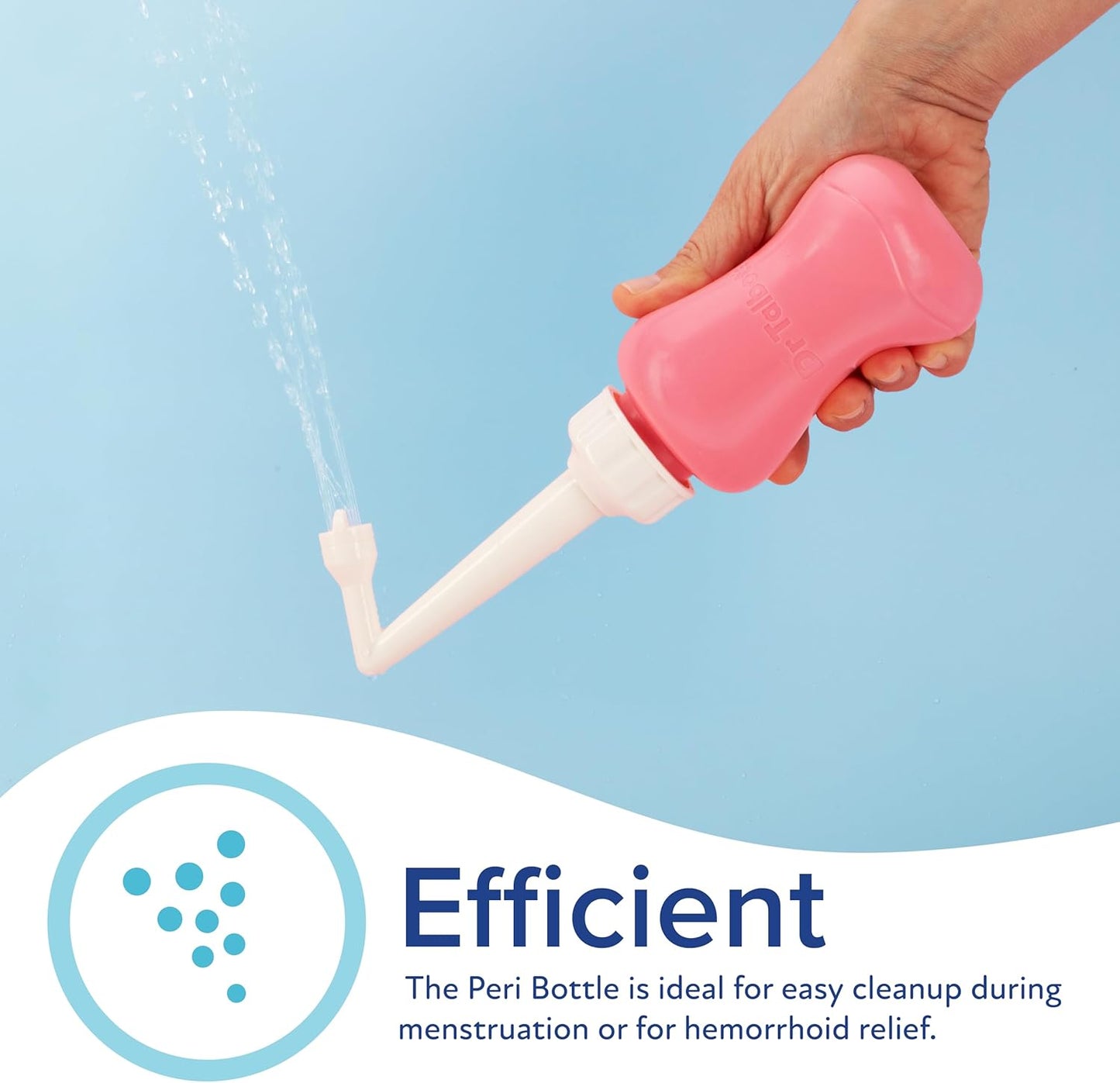 Dr. Talbot's Mom Postpartum Peri Bottle with Carry Bag - Perineal Spray Bottle for Mothers - 12.2 fl oz