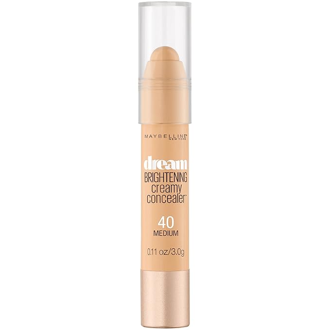 Maybelline Dream Brightening Creamy Concealer, Medium, 0.11 oz.