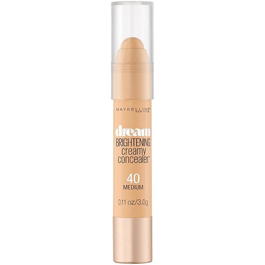 Maybelline Dream Brightening Creamy Concealer, Medium, 0.11 oz.