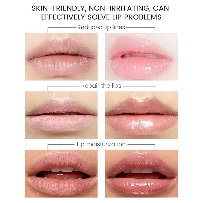 Tinted Lip Balm, Tinted Chapstick 2 in 1 Moisturizing Lip Balm and Buildable Lipstick, Instant Hydration Chapped Lips and Pale Lips, Keep Lips Hydrated Lip Moisturizer, 0.16Oz, Pack of 6