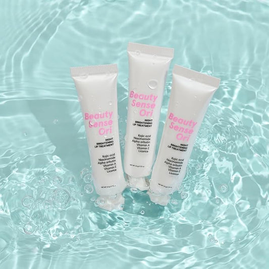 Potent brightening Lip Balm for dark lips & smokers lips, kojic acid, alpha arbutin, niacinamide, licorice, vitamin A, Carefully formulated for lips.