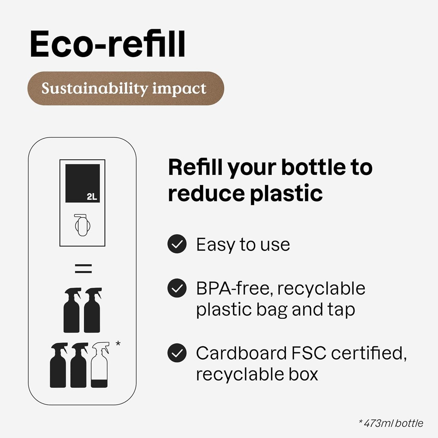 ATTITUDE Multi-Purpose Cleaner with Essential Oils, EWG Verified, Plant and Mineral-Based Ingredients, Vegan Household Products, Bulk Refill, Lavender and Rosemary, 67.6 Fl Oz (Pack of 4)