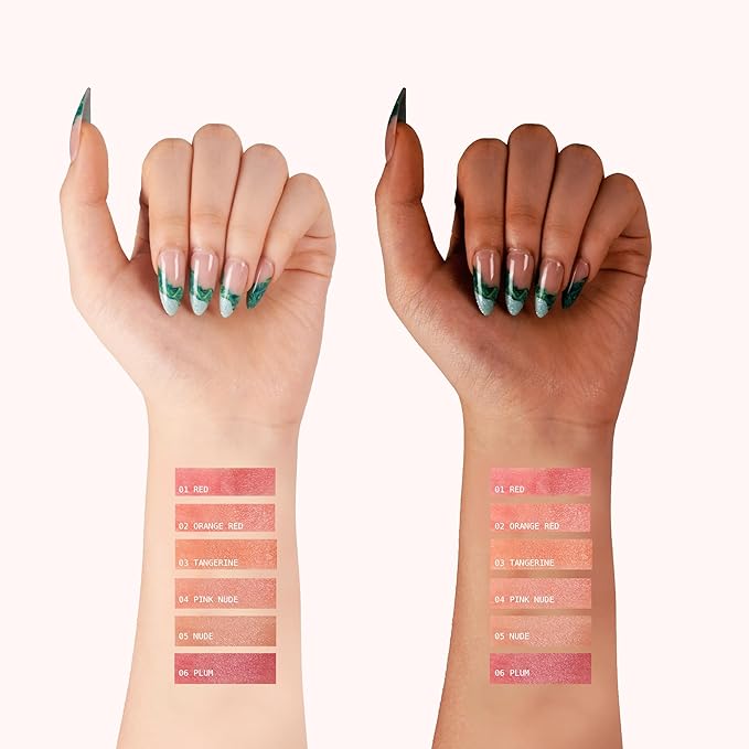 Ruby Kisses Balm Up Tinted Lip Balm, Non-Greasy Hydrating Formula, Nourishing Coconut Core & Vitamin E Infused, Lip Care with Natural Shine, Lightweight Sheer Color (Tangerine)