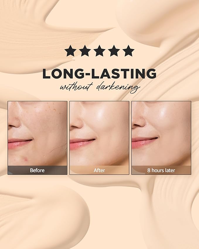 THESAEM Cover Perfection Concealer Foundation - 24H Coverage, Light Liquid Texture - Ideal for Oily, Combination Skin, Provides Semi-Matte, Smooth Finish, 1.01 fl.oz. (2.0 Rich Beige)