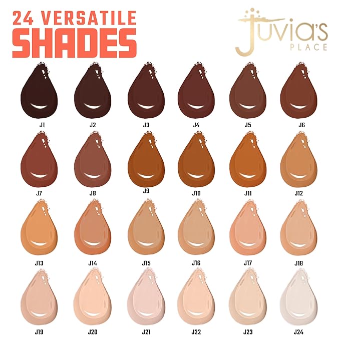 Juvia's Place I Am Magic Liquid Concealer J9 - Dark w/Neutral, Cool Undertone / 0.34 fl oz, Full Coverage Concealer, Makeup Concealer, Hydrating Concealer, Waterproof Concealer, Long Wear Concealer