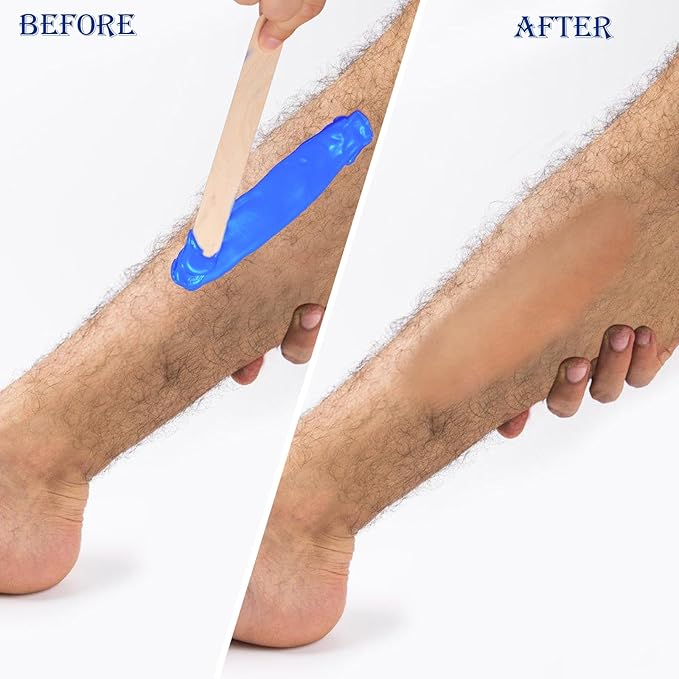 Wax Beads Bulk, 80oz Large Capacity Brazilian Waxing for Hair Removal, Face Wax Beans for Coarse Hair, Bikini, Leg, Eyebrow, Salon SPA Party Gift