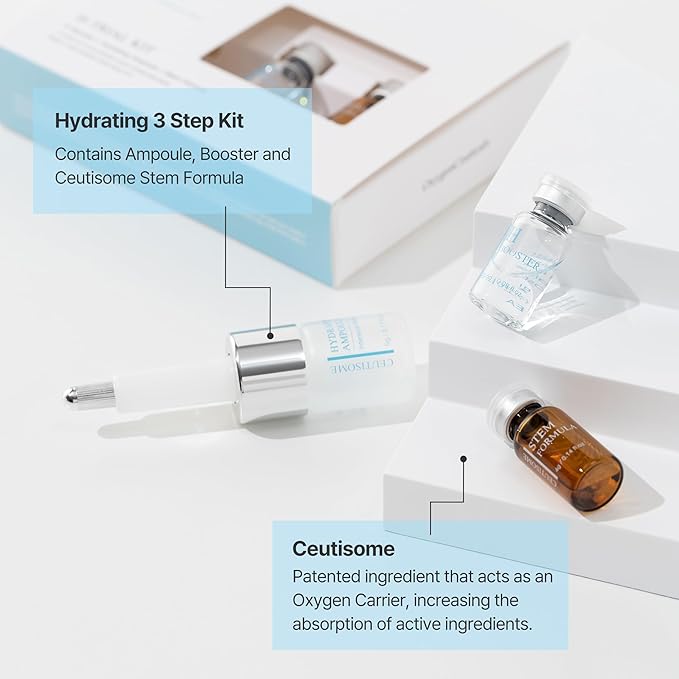 Ceutisome H Trial Kit Oxygen Infused Hydration Solution for Dry Skin