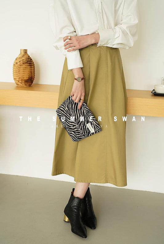 Large Floral Velvet Zebra Print Makeup Bag for Women