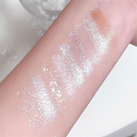 Erinde 9 Colors Eyeshadow Palette, Matte Shimmer Glitter Eye Shadow Palette Makeup, Highly Pigmented Long Lasting Waterproof, Colorful Sequins Sparkle Eyeshadow Makeup Pallet