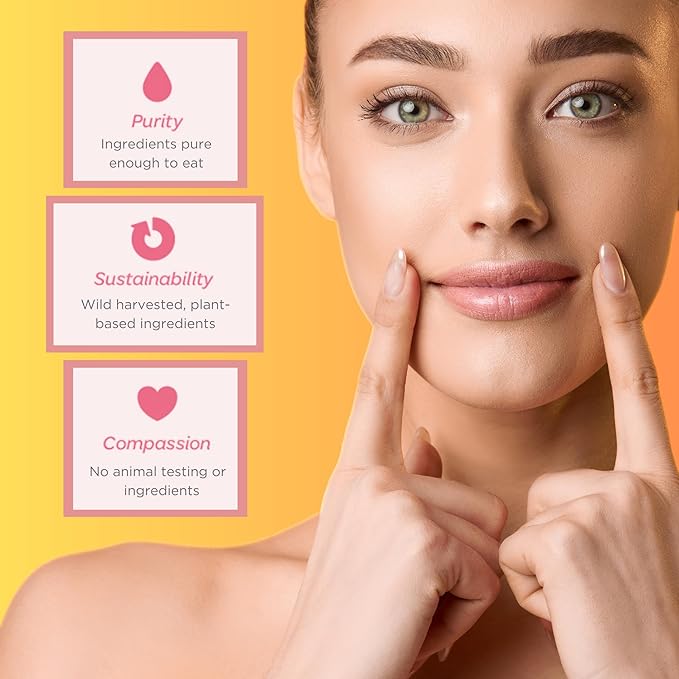 Natural Lip Butter Lip Balm - Creamsicle - Pure Enough to Eat - Made With Just 6 Vegan Ingredients - 100% Natural & Organic Moisturizing Lip Care for All Day Hydration (Single)