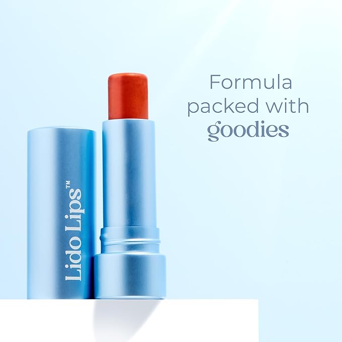 Tinted Lip Balm. Moisturizing Sheer, Buildable Lip Color with Hyaluronic Acid, Vitamin E and Rich Oil, Perfect Revitalizer for Chapped Lips. Beauty Plumper Moisturizer 0.21oz- Sunny Citrine