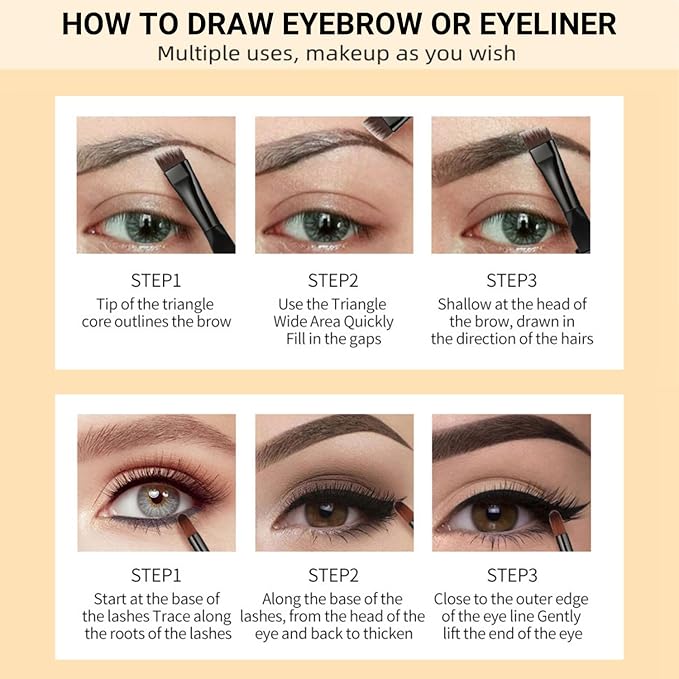 Eyebrow Pomade - Waterproof Brow Pomade for Long-lasting Results,Smudge Proof and Sweat Resistant Formula,Natural Eyebrow Makeup for All Skin Types and Tones - Caramel