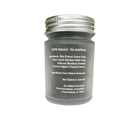 100% Natural Acne Prone Skin Clay Mask 60g All Clay & No Water