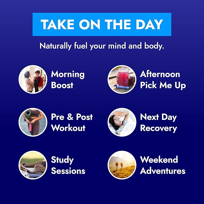 Zipfizz Daily Energy Drink Powder, Variety Pack, 15 Pack | 3-in-1 Sustained Energy, Rapid Hydration, and Essential Vitamins | Sugar-Free | Electrolyte Powder | Contains Vitamin B-12 & Antioxidants