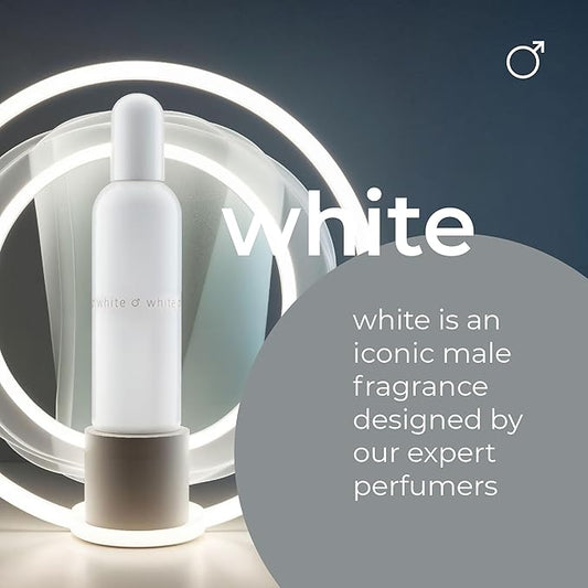 Milton-Lloyd Colour Me White - Cologne for Men - Aromatic Fougere Fragrances - Mens Cologne - Long Lasting Perfume for Men - Eau de Parfum - 1.7 oz