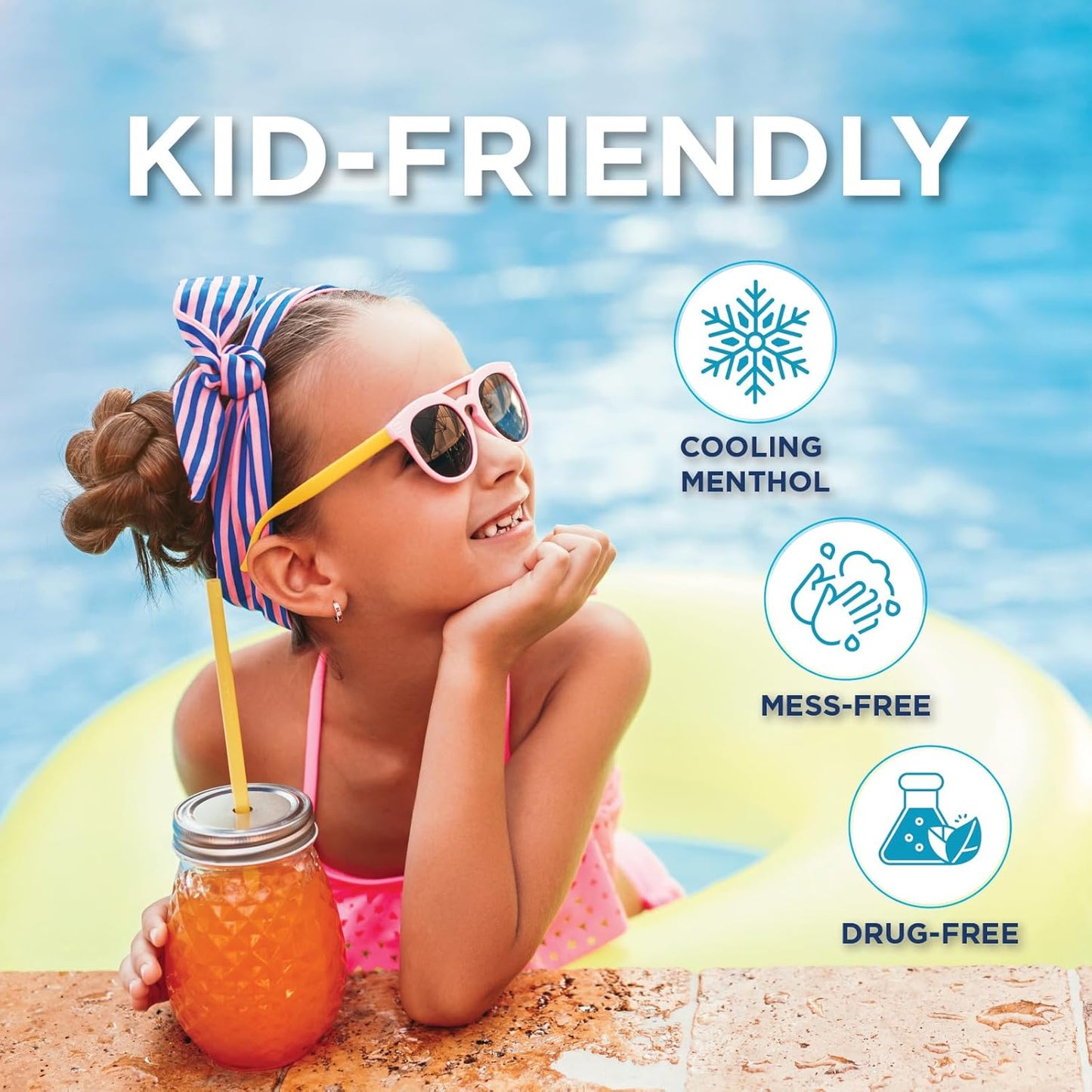 HealthWise Instant Cool Gel Patches | Children’s Forehead Sheets | 12-Count | 4.75” x 2” | Soothing Menthol Vapors | Fever Relief | Non-Medicated Formula