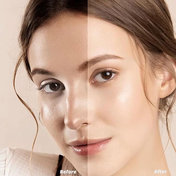 Moisture Cushion CC Cream Foundation for Mature Skin - Flawless Concealer BB Cream with Mushroom Head, Long-Lasting Waterproof Air Cushion CC, Natural honey and pine Makeup cream, Even Skin Tone（02#）