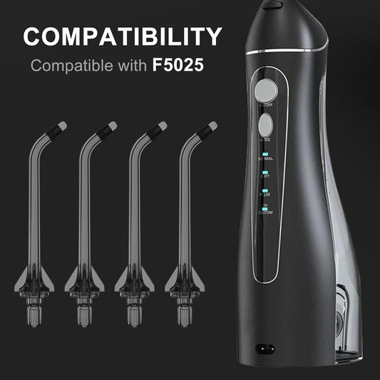 Replacement Heads for Nicwell Oralfree Water Flosser,4 Orthodontic Replacement Heads Oral Irrigator Jet Tip(Orthodontic Tips)