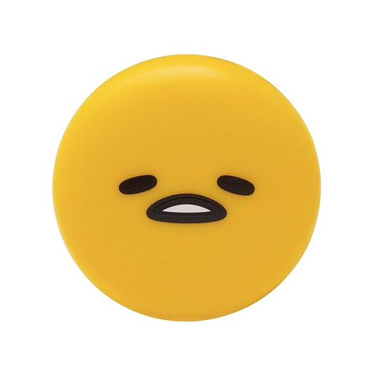 The Crème Shop x Sanrio Hello Kitty Macaron Lip Balm Korean Cute Scented Pocket Portable Soothing Advanced Must-Have on-the-go (Gudetama Peach Gummies)