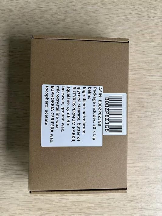 Dunzy 50 Pcs Thank You Gift Lip Balm Bulk Baby Shower Party Favors Bridal Shower Favor Lip Care with Assorted Fruit Flavors Thank You Lipstick for Guest Basket Gift Stuffer (Wedding)