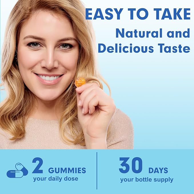 Postpartum Hair Loss Vitamin, Vegan Gummies with Biotin, Collagen, & Folate, Postpartum Hair Loss Products for Less Shedding, Thicker Hair, Stronger Hair, Breastfeeding-Friendly, 60 Gummies