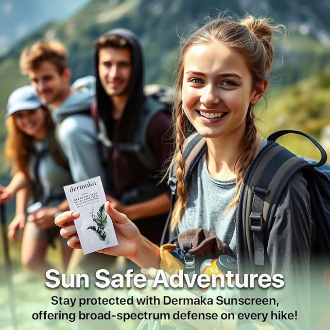 Mineral Tinted Sunscreen SPF 42 for Face – 5ml 25 Packets with Zinc Oxide & Titanium Dioxide – Water Resistant 80 Min – Moisturizes & Soothes – Beach Must Haves, Travel Essentials, Party Favor