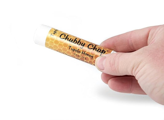 Chubby Chapstick - One (1x) Large Jumbo Chapstick Natural Chapstick - .5 Ounce Lip Balm (Tupelo Honey)