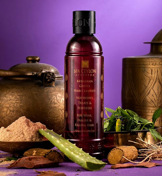 SPA CEYLON Kesharaja Gentle Hair Cleanser | Moisturizing | Hair Hygiene | Sulfate-Free Hair Care for Weak Fragile & Falling Hair