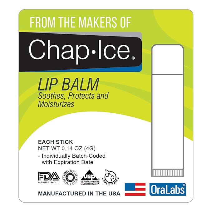 Chap-Ice | Blank Lip Balm Tubes - Filled With Various Flavors (Watermelon)
