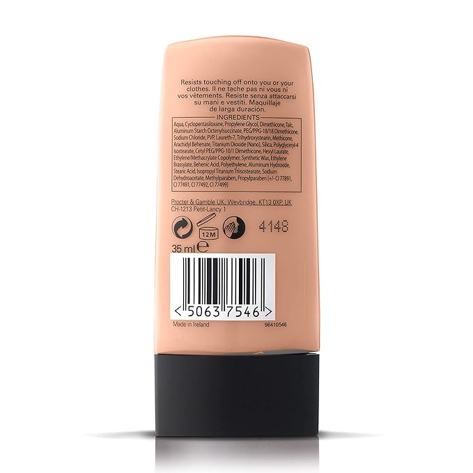 Max Factor, Long Lasting Performance No.106, Natural Beige, Foundation, 1.1 Ounce