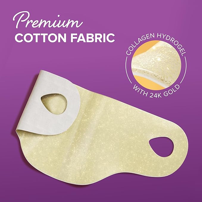 MAREE V Line Lifting Mask with 24K Gold – Deep Collagen Face Mask for Women – Jawline Shaper Mask with Retinol & Hyaluronic Acid – Neck Tightening & Firming - Double Chin Strap for Face Lift