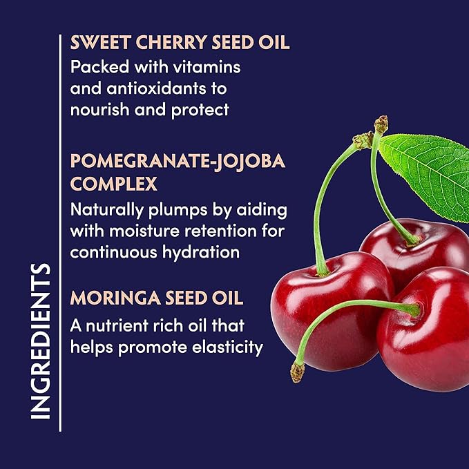 Naturopathica Sweet Cherry Conditioning Lip Butter, Natural Lip Treatment for Soft, Full Lips, 0.5 fl oz