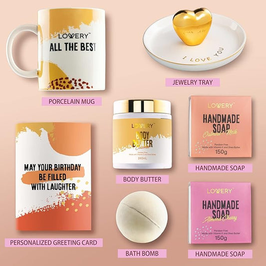 Gift for Women, Personalized Gifts for Her, Funny Thank You Gift, Inspirational Gifts for Female Wife Mom Sister Coworker Mother Best Friend Girlfriend, Unique Happy Birthday, Spa Gift Set