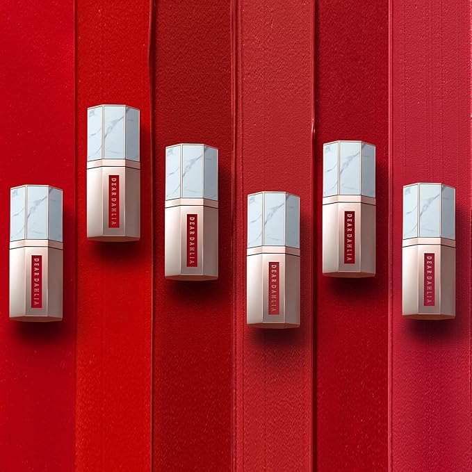 DEARDAHLIA Paradise Dream Velvet Lip Mousse (Bordeaux) - Lightweight Soft-Matte Lip Tint with Buildable, Long-Lasting Color, Whipped Mousse Texture, Vegan & Cruelty-Free. 0.21 oz