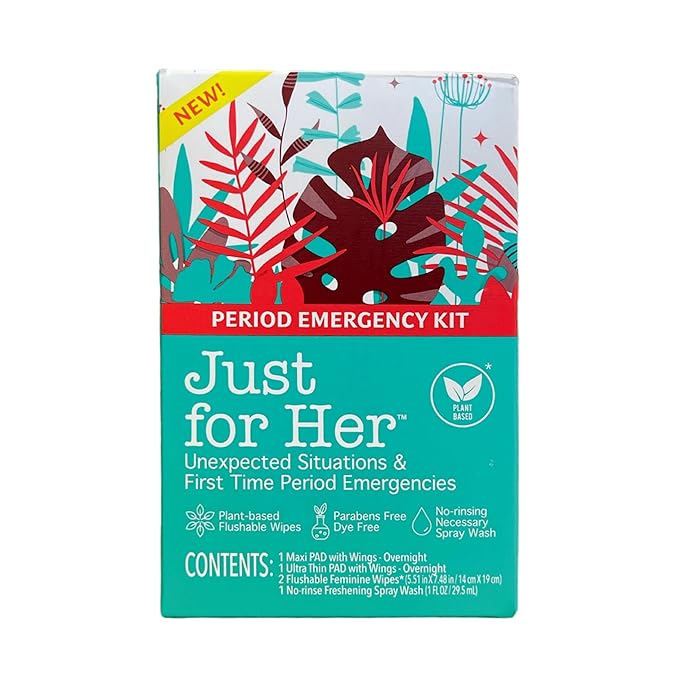 Period Emergency Kit, 1, Blue