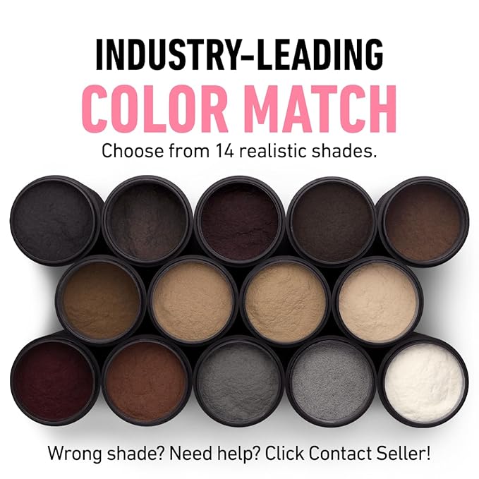 BOLDIFY Hair Fibers (56g) - Fill In Thinning and Fine Hair for an Instantly Fuller, Thicker Look - 14 Shades for Women & Men - Ash Brown