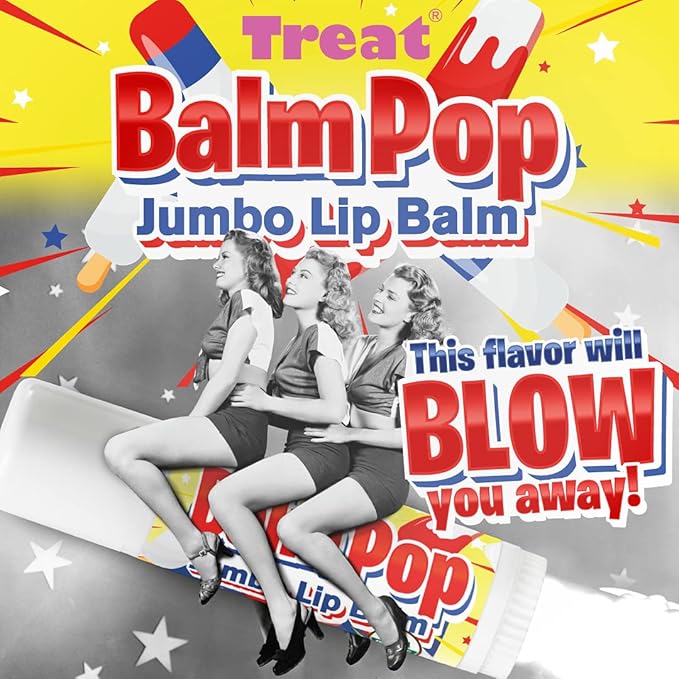 TREAT© Jumbo Cruelty Free .50 OZ (BALM POP LIP BALM)