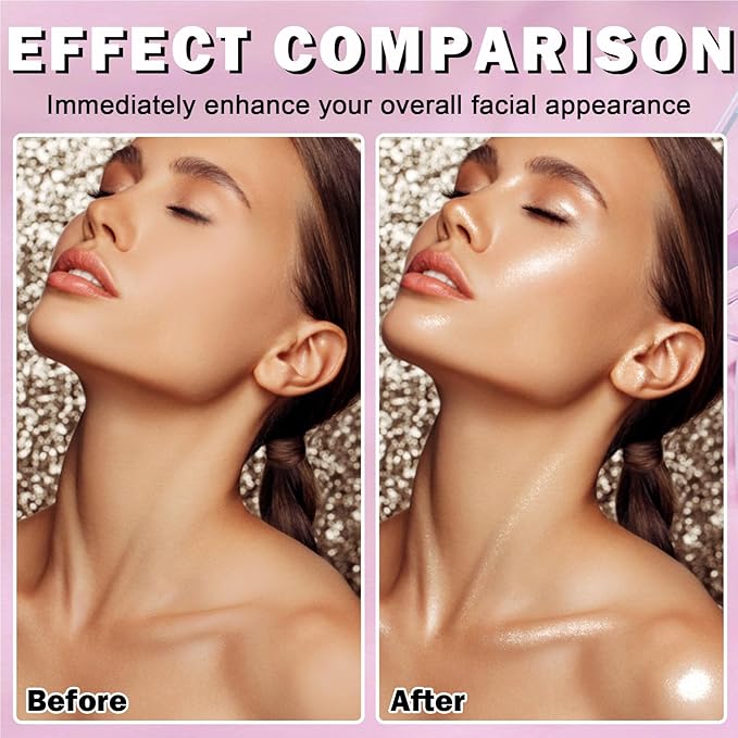 White Highlighter Makeup Palette Face Highlighter Powder Iluminadores De Maquillaje Narutal Shimmer Glitter Highlighter Contour Powder Makeup Palette-01 Pearl White