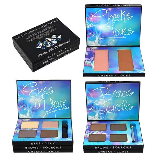 Measurable Difference The Diamond Collection Well Stacked Makeup Set
