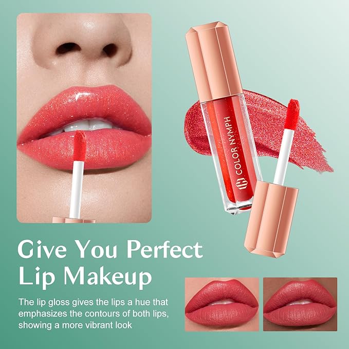 Color Nymph Beginner Makeup Kit For Teens, Girls Makeup kits With Recyclable And Key-Lockable Cabinet Included 17-Colors Eyeshadows Blushes Bronzer Highlighter Lipstick Brushes Mirror(Green)