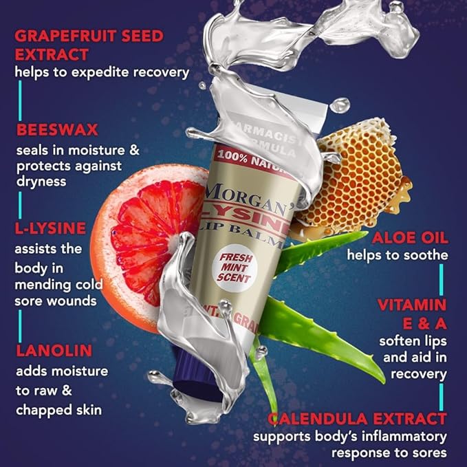 Morgan's Lysine Lip Balm