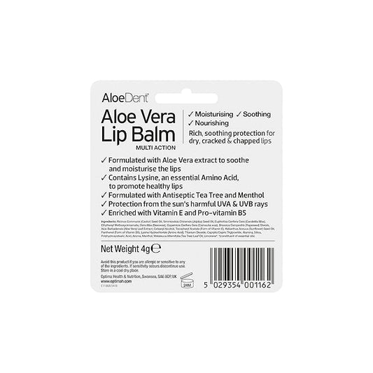 Aloe Vera Sun Protect Lip Balm, 4 g