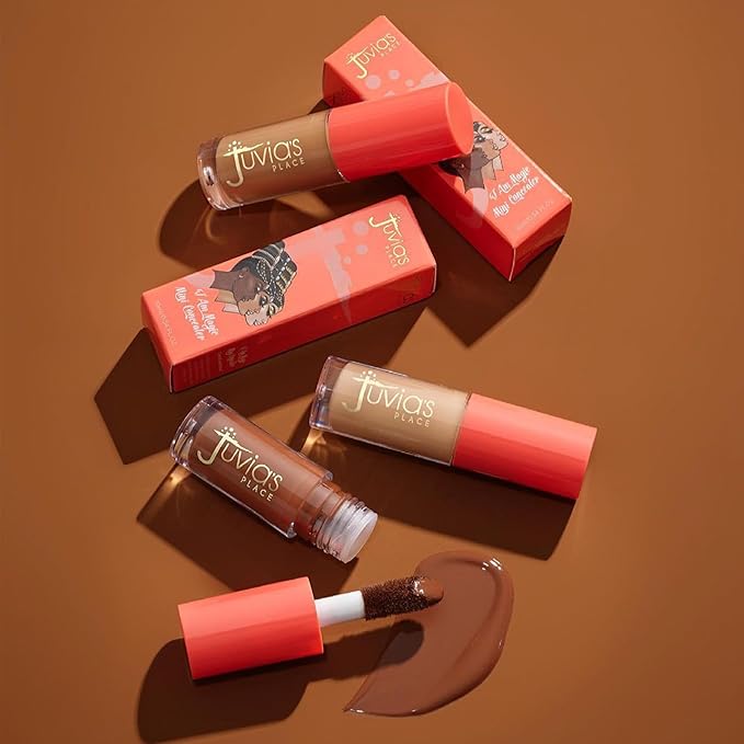 Juvia's Place I Am Magic Liquid Concealer J8 - Deep Dark w/Warm Undertone / 0.34 fl oz, Full Coverage Concealer, Makeup Concealer, Hydrating Concealer, Waterproof Concealer, Long Wear Concealer