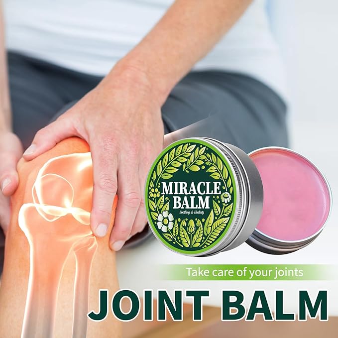 Miracle Balm, Miracle Balm for Leg - Soothing Joint Cream for Back, Hands, Feet and Body