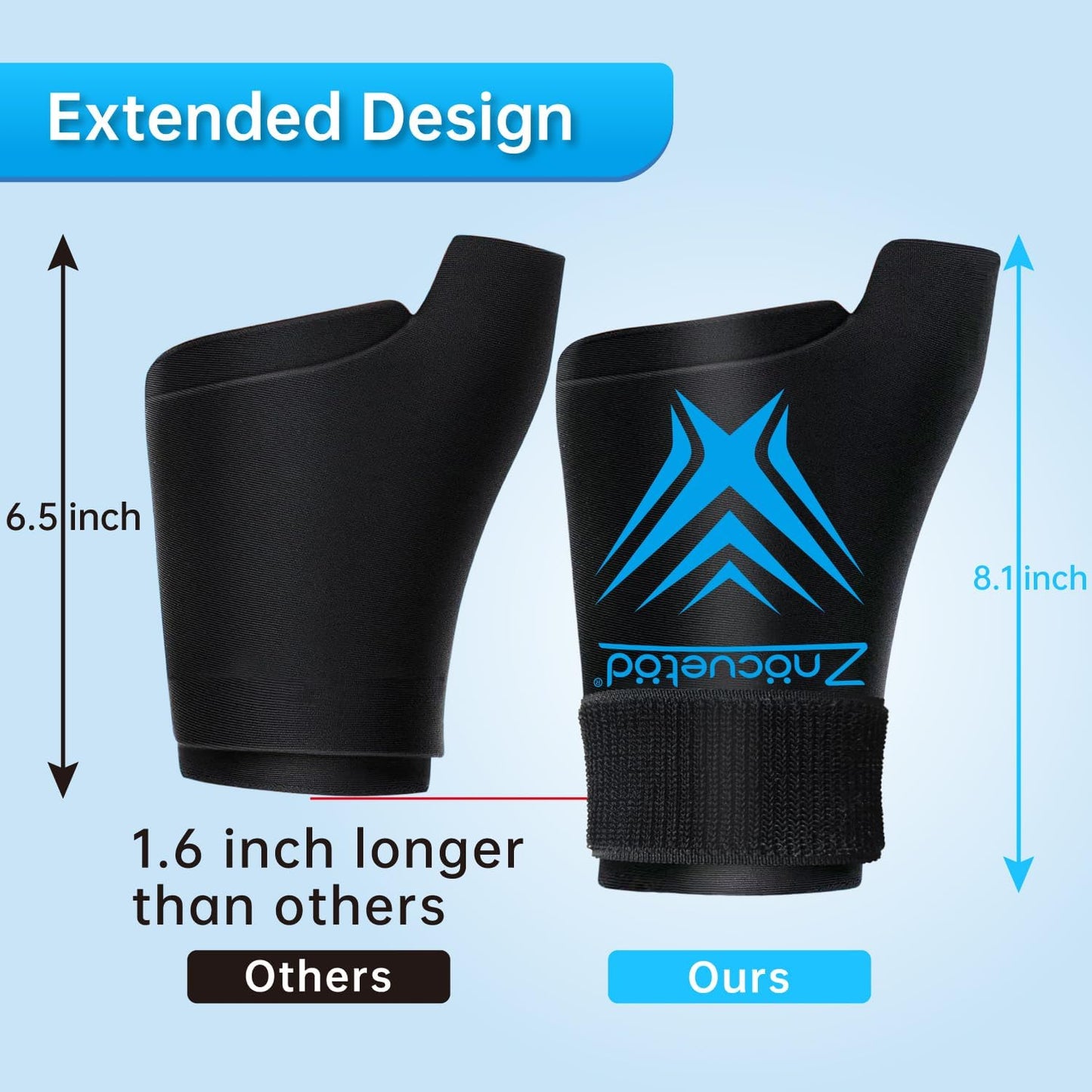 Wrist Ice Pack Wrap for Pain Relief Reusable Wrist Brace Cold Gel Gloves Hand Thumb Ice Packs for Injuries Surgery Recovery Hot Cold Compress Therapy for Carpal Tunnel Tendonitis Swelling Arthritis